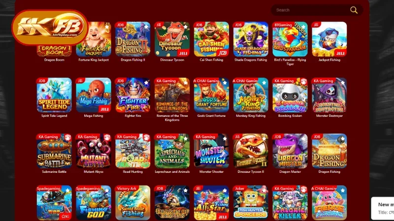 Fan-Favorite Fishing Titles on the KKFB Platform