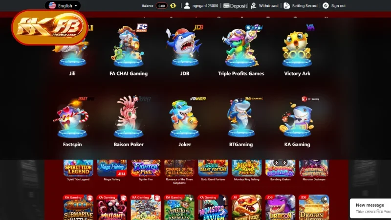 Renowned Developers Driving the KKFB Fishing Platform